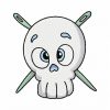 Cool Skulls 10 Machine Embroidery Designs - Image 9