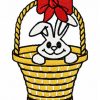 Bunnies with Easter Baskets 10 Machine Embroidery Designs - Image 5
