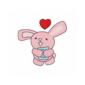 Bunnies at Play 10 Machine Embroidery Designs on multi-formatted CD