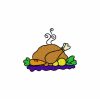 Thanksgiving Day 10 Machine Embroidery Designs - Image 2