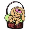 Bunnies with Easter Baskets 10 Machine Embroidery Designs - Image 6