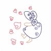 Colorline Valentine Sunbonnets 10 Embroidery Designs - Image 2