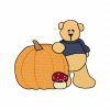 Beary Fall 7 Machine Embroidery Designs - Image 4