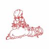 Thanksgiving Sunbonnets 10 Machine Embroidery Designs on CD multi-format - Image 3