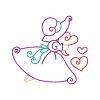 Colorline Valentine Sunbonnets 10 Embroidery Designs - Image 11