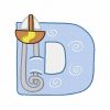 Baby Boy Alphabet Font 30 Machine Embroidery Designs - Image 6