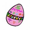 Decorated Easter Eggs 18 Machine Embroidery Designs - Image 6