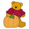 Beary Fall 7 Machine Embroidery Designs - Image 6