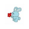 Bunnies at Play 10 Machine Embroidery Designs on multi-formatted CD - Image 6