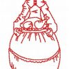 Thanksgiving Sunbonnets 10 Machine Embroidery Designs on CD multi-format - Image 5