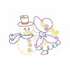 Winter Sunbonnets 10 Machine Embroidery Designs - Image 7