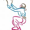 Outline Winter Sports 10 Machine Embroidery Designs - Image 5