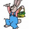 Bunnies with Easter Baskets 10 Machine Embroidery Designs - Image 11