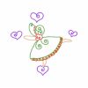 Colorline Valentine Sunbonnets 10 Embroidery Designs - Image 7