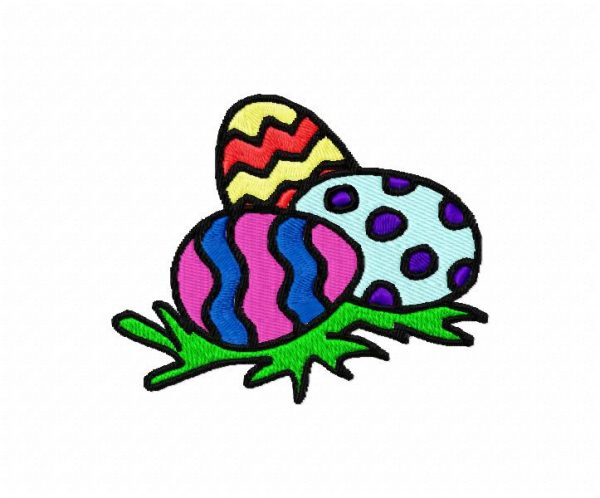 Easter Egg Groups 14 Machine Embroidery Designs