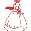 Thanksgiving Sunbonnets 10 Machine Embroidery Designs on CD multi-format - Image 8