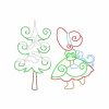Winter Sunbonnets 10 Machine Embroidery Designs - Image 10