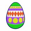 Decorated Easter Eggs 18 Machine Embroidery Designs - Image 11