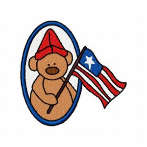 Old Glory and Me Patriotic Machine Embroidery Designs