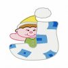 Baby Boy Alphabet Font 30 Machine Embroidery Designs - Image 12