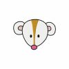 Animal Faces Set 1 20 Machine Embroidery Designs in 8 sizes - Image 11