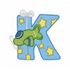 Baby Boy Alphabet Font 30 Machine Embroidery Designs - Image 13