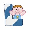 Baby Boy Alphabet Font 30 Machine Embroidery Designs - Image 14