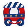 Patriotic Train 15 Machine Embroidery Designs - Image 15