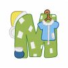 Baby Boy Alphabet Font 30 Machine Embroidery Designs - Image 15