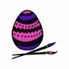Decorated Easter Eggs 18 Machine Embroidery Designs - Image 16