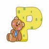 Baby Boy Alphabet Font 30 Machine Embroidery Designs - Image 18