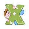 Baby Boy Alphabet Font 30 Machine Embroidery Designs - Image 26