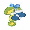 Baby Boy Alphabet Font 30 Machine Embroidery Designs - Image 31