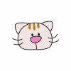 Animal Faces Set 2 20 Embroidery Designs in 2 sizes - Image 14