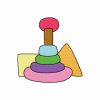 Baby Toys Set 5 10 Machine Embroidery Designs - Image 8