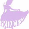 Silhouettes Princess Set1 10 Machine Embroidery Designs - Image 10