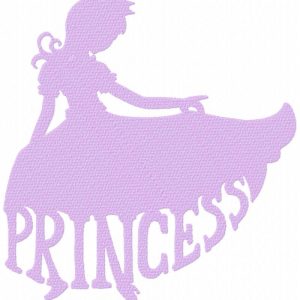 Silhouettes Princess Set1 10 Machine Embroidery Designs
