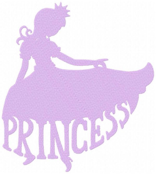 Silhouettes Princess Set1 10 Machine Embroidery Designs