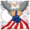 Patriotic Friends Blocks 10 Machine Embroidery Designs - Image 2