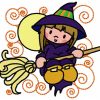 Curly Halloween Blocks 10 Embroidery Designs Quilt Blocks in  2 sizes - Image 4