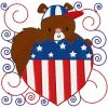 Patriotic Friends Blocks 10 Machine Embroidery Designs - Image 4