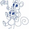 Patriotic Mice Outline 10 Machine Embroidery Designs - Image 4