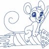 Patriotic Mice Outline 10 Machine Embroidery Designs - Image 5