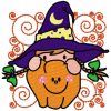 Curly Halloween Blocks 10 Embroidery Designs Quilt Blocks in  2 sizes - Image 7