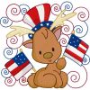 Patriotic Friends Blocks 10 Machine Embroidery Designs - Image 6