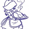 Bluework Thanksgiving Kids 10 Machine Embroidery Designs - Image 7
