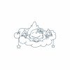 Bluework Sleeping Time Chicks Machine Embroidery Designs - Image 6