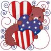 Patriotic Friends Blocks 10 Machine Embroidery Designs - Image 7