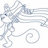 Patriotic Mice Outline 10 Machine Embroidery Designs - Image 7