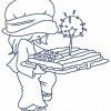 Patriotic Sunbonnets Outline 10 Machine Embroidery Designs - Image 7